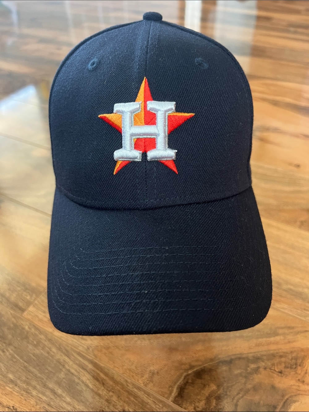 Houston Astros World Series Hat New Era 9FORTY Adjustable MLB Baseball Cap Navy